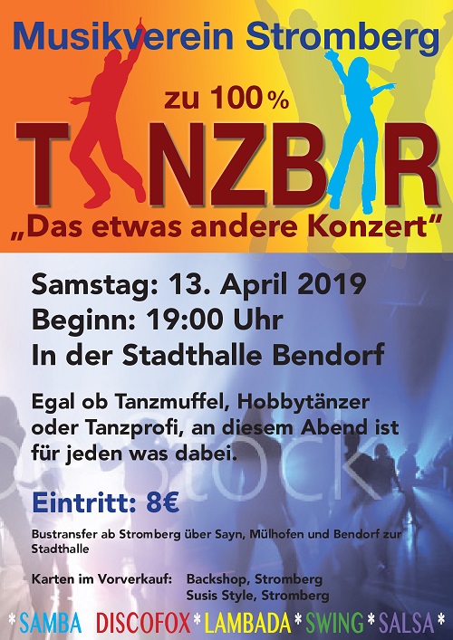Konzert 2019 100% tanzbar MV Stromberg